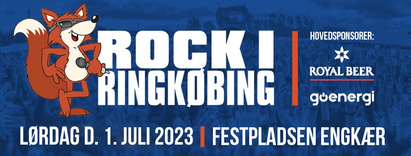 Rock i Ringkøbing - plakat