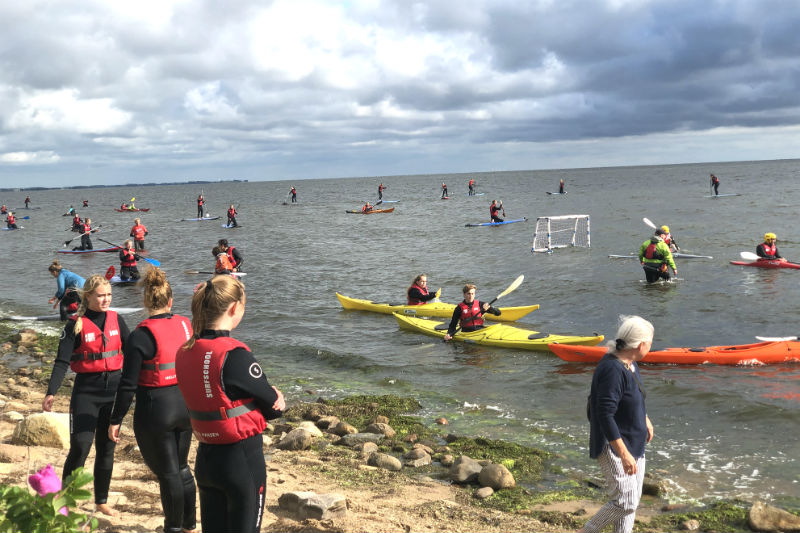 Vandsportlege for unge vestjyder