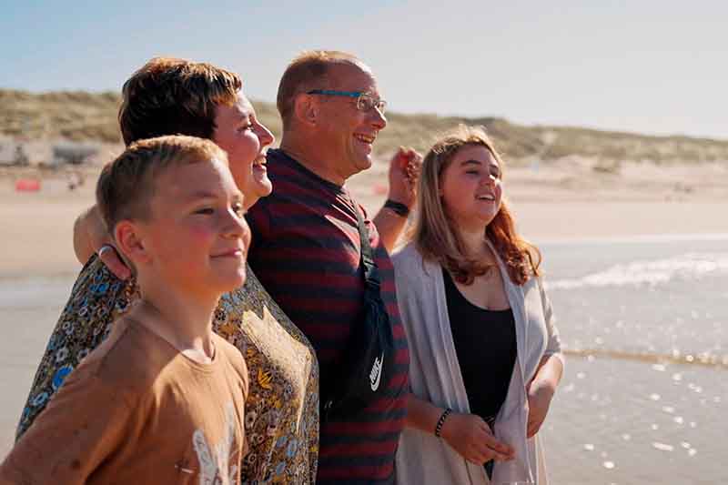 Tysk familie bor i Hvide Sande